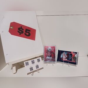 2013 Panini Select Hot Stars Larry Fitzgerald Card # 28  & 1991 UD NFL Pack (12)